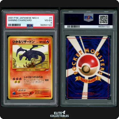 Shining Charizard 6  - PSA 4 (Japanese Neo 4)